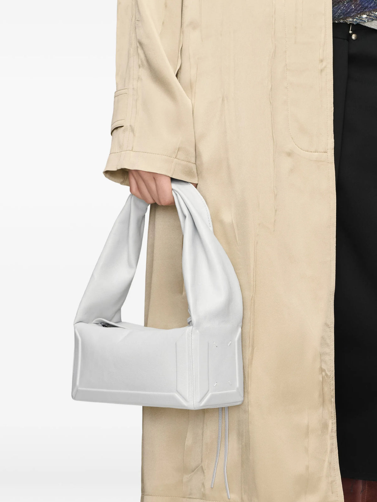 Maison Margiela bolsa Box East West pequeña - Gris - imagen 2