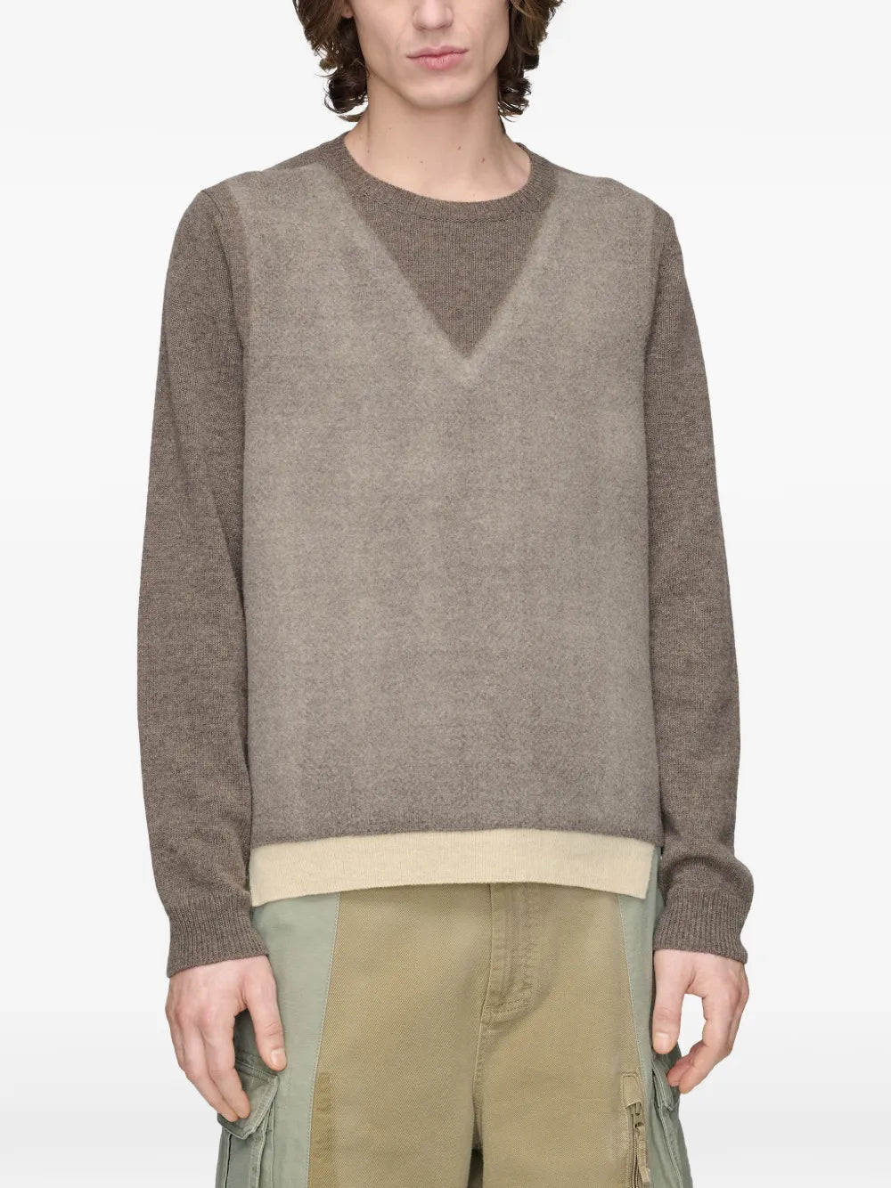 Maison Margiela suéter Memory - Marrón - imagen 3