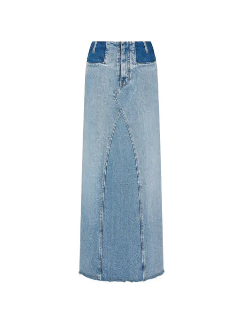 Maison Margiela falda larga con diseño patchwork - imagen 1