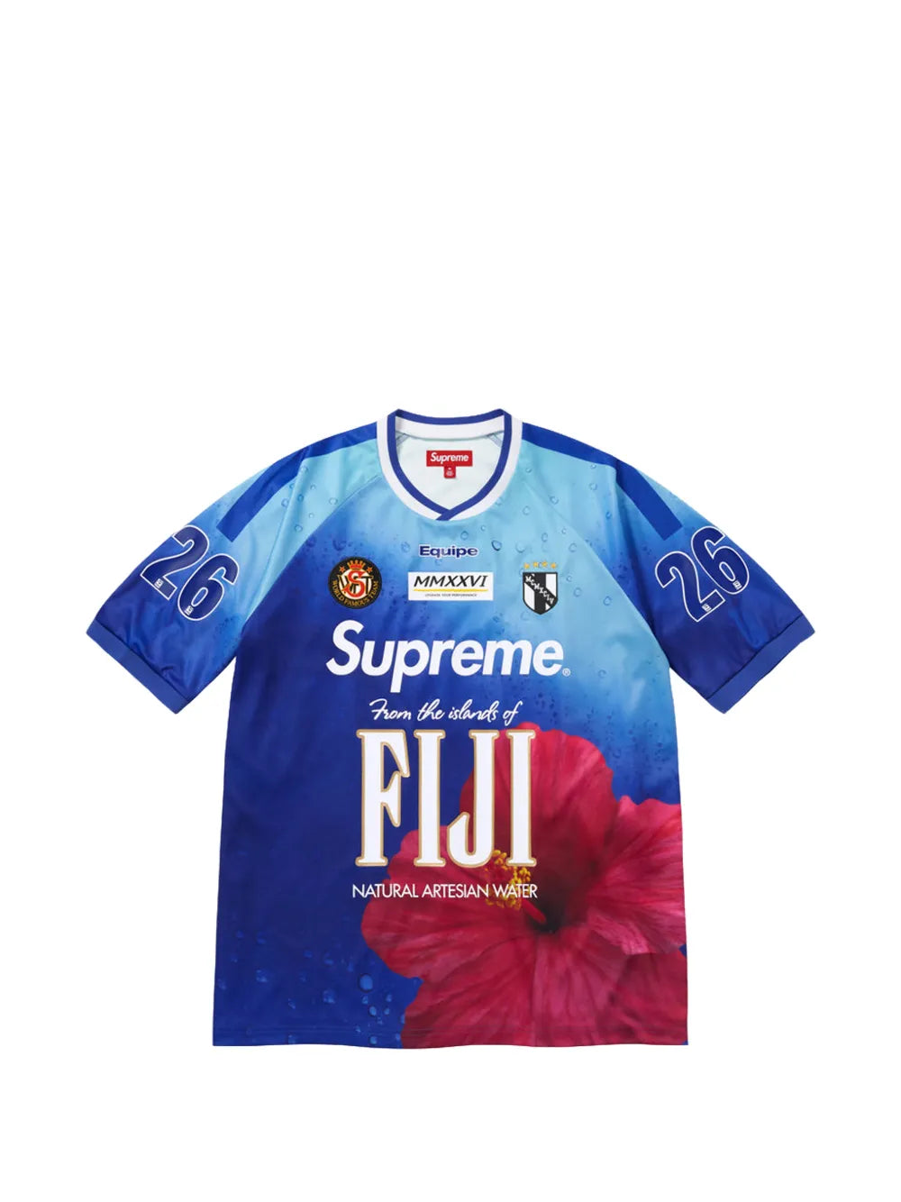 Supreme playera Fiji con estampado gráfico - Azul - imagen 1