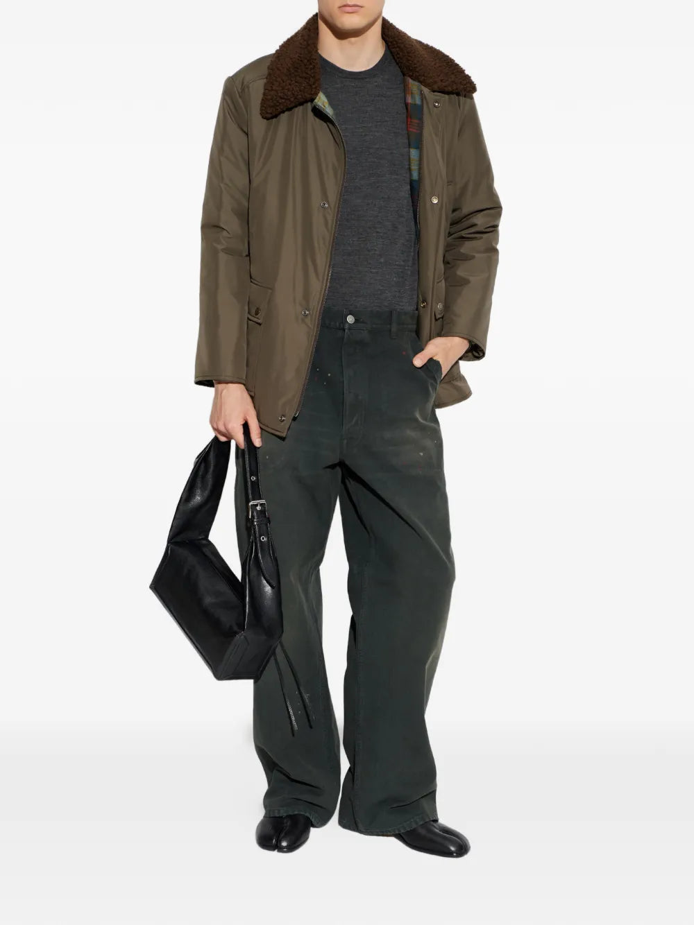 Maison Margiela chamarra con bolsillos - Verde - imagen 2