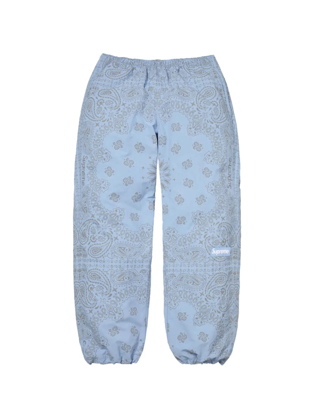 Supreme pantalones con estampado de bandana - Azul - imagen 1