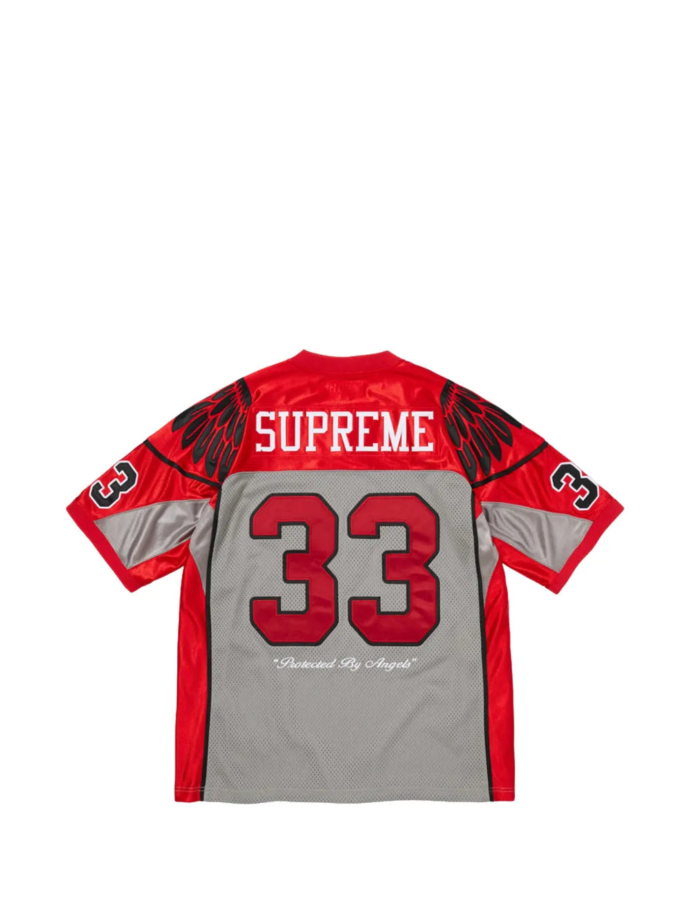 Supreme camiseta de fútbol Wings - Gris - imagen 2