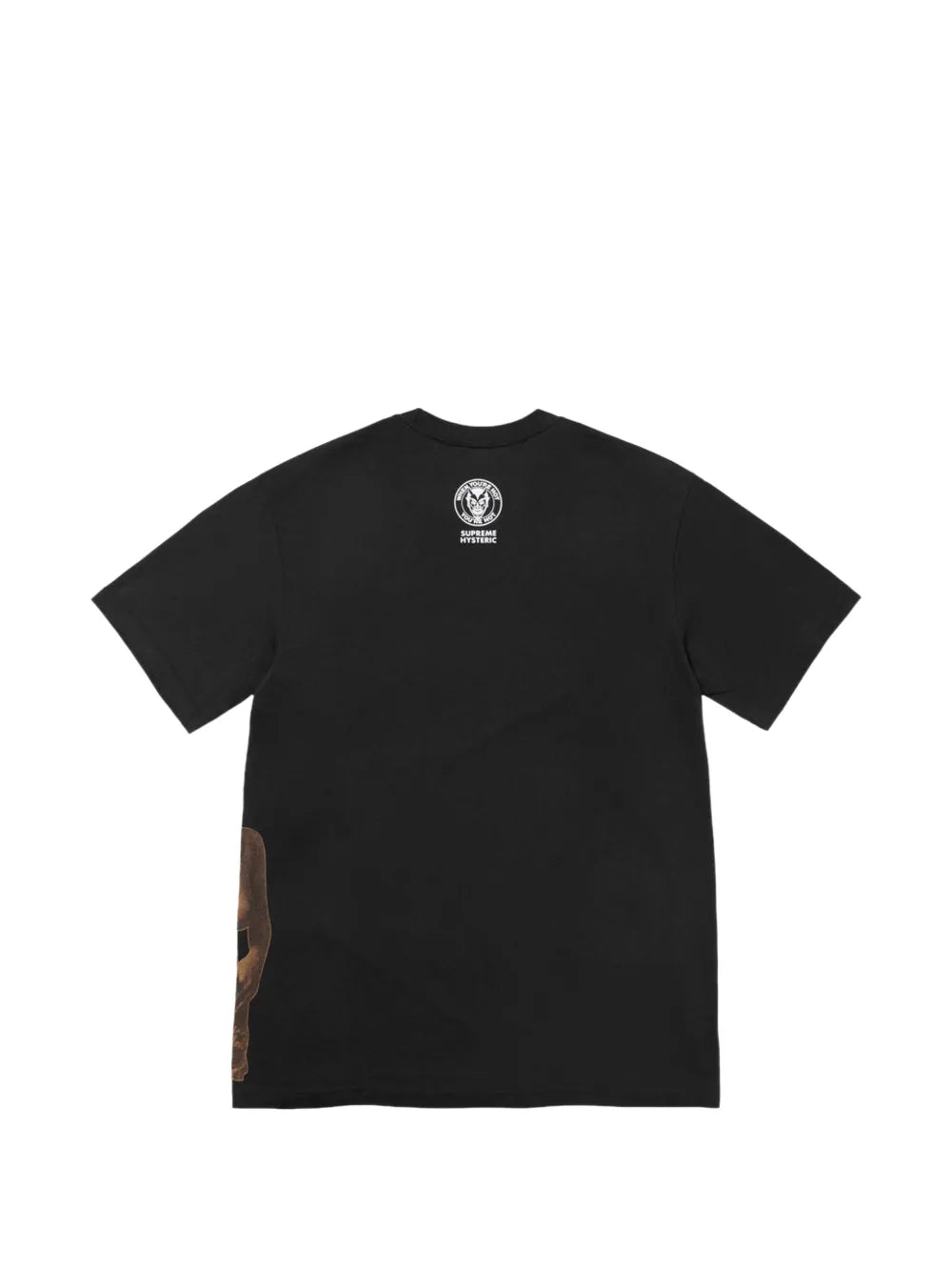 Supreme playera con estampado gráfico en colaboración con Hysteric Glamour - Negro - imagen 2