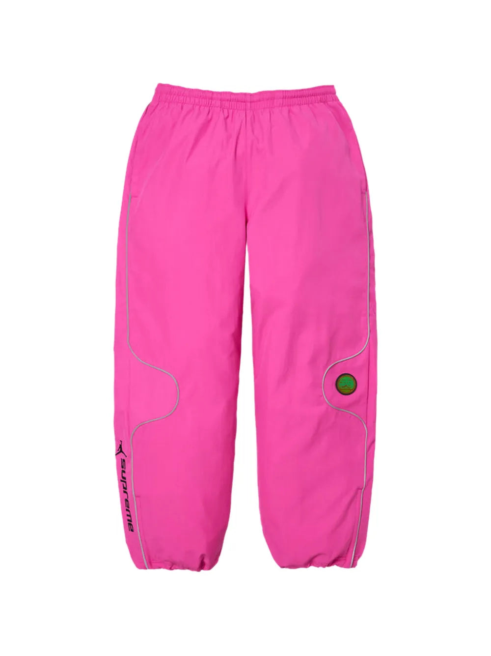 Supreme pants con puños elásticos en colaboración con Jordan - Rosado - imagen 1