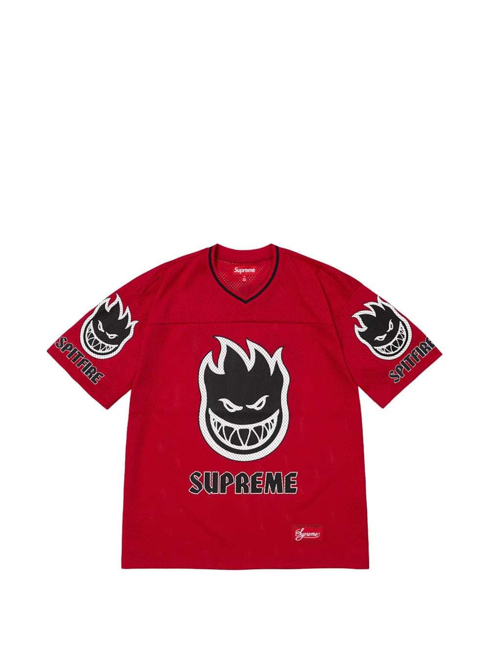 Supreme playera de fútbol Spitfire - Rojo - imagen 1