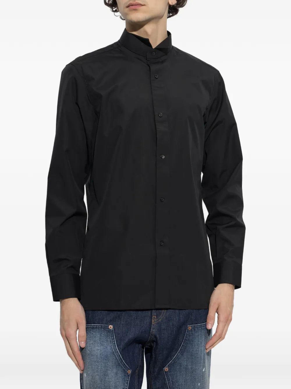 Maison Margiela camisa manga larga - Negro - imagen 3