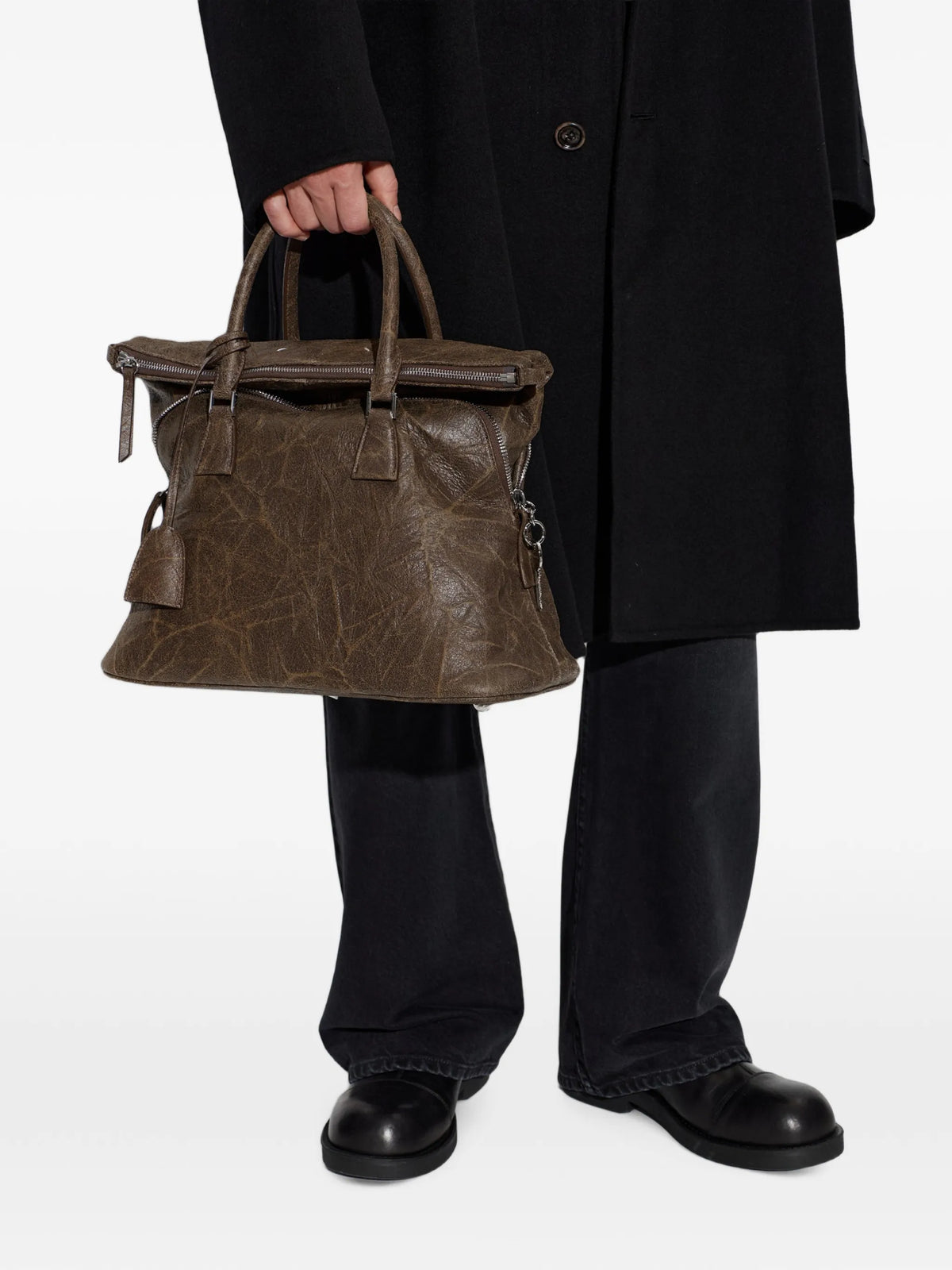Maison Margiela tote 5AC mediana - Marrón - imagen 1