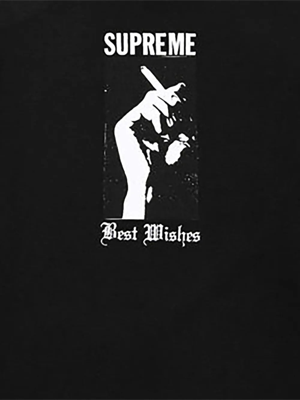 Supreme playera Wish - Negro - imagen 2