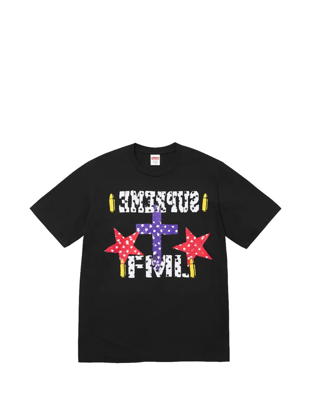Supreme playera FML con estampado gráfico - Negro - imagen 1