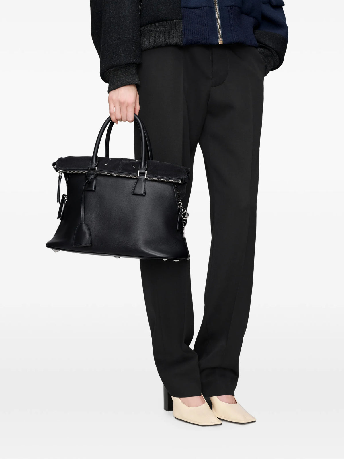 Maison Margiela bolsa de hombro 5AC Soft - Negro - imagen 2