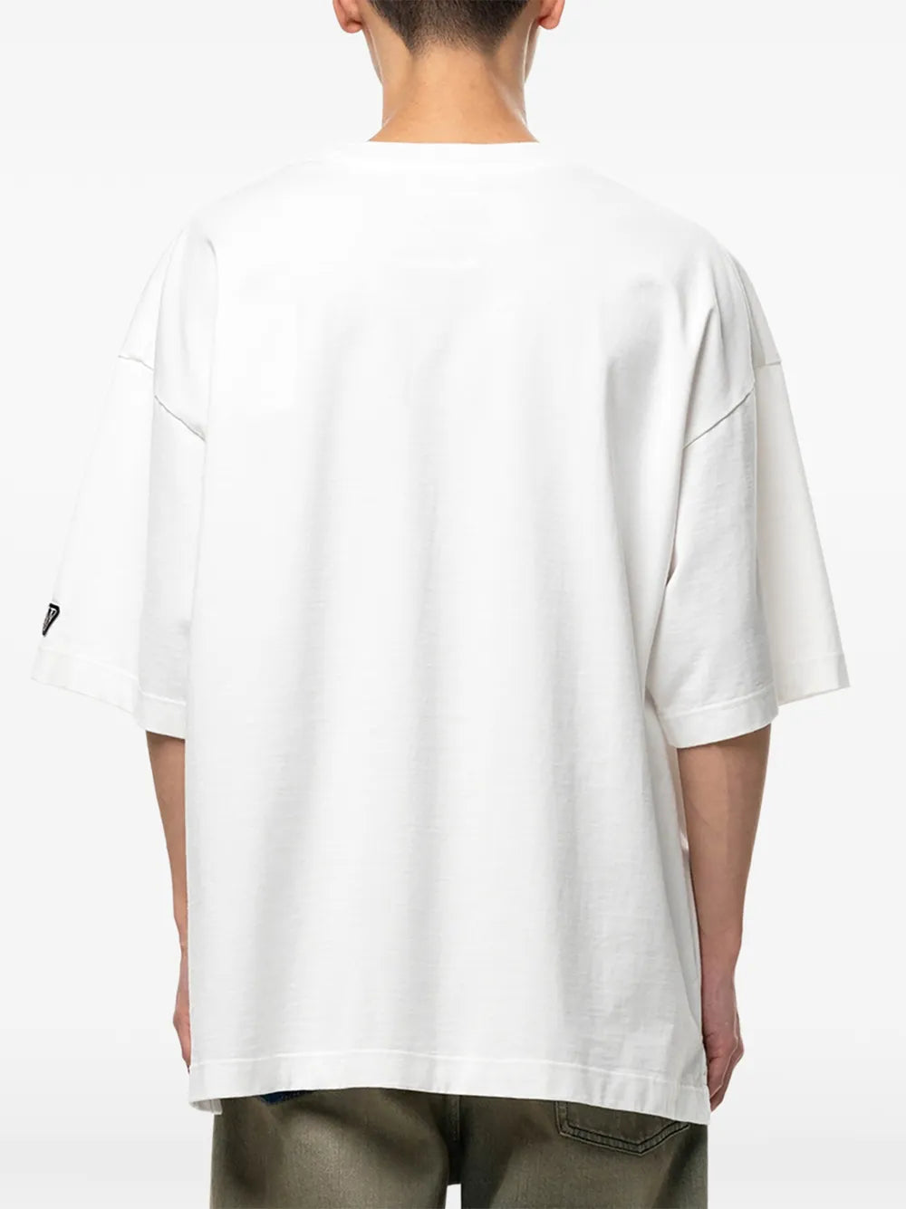 Maison MIHARA YASUHIRO playera Don't Tag Me. - blanco