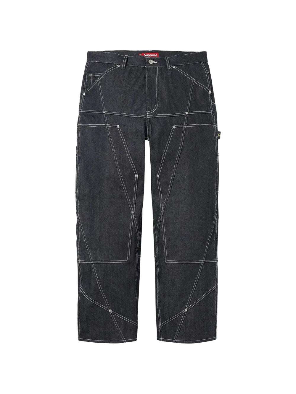 Supreme jeans con costuras en contraste - Azul - imagen 1