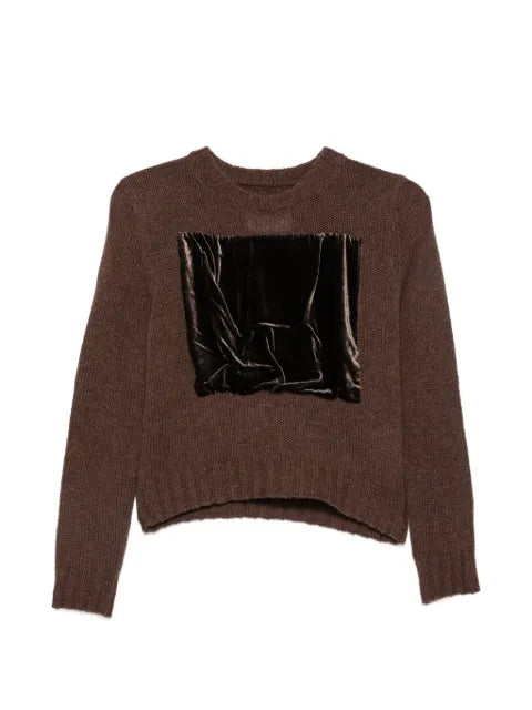 Maison Margiela suéter con diseño patchwork - imagen 1