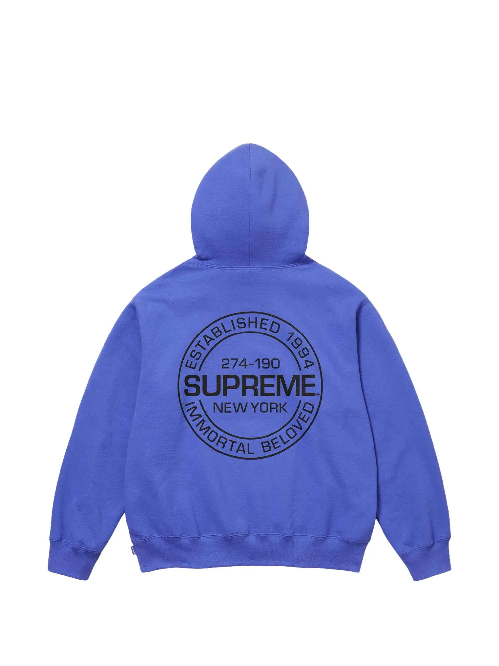 Supreme hoodie Immortal con logo estampado - Azul - imagen 2