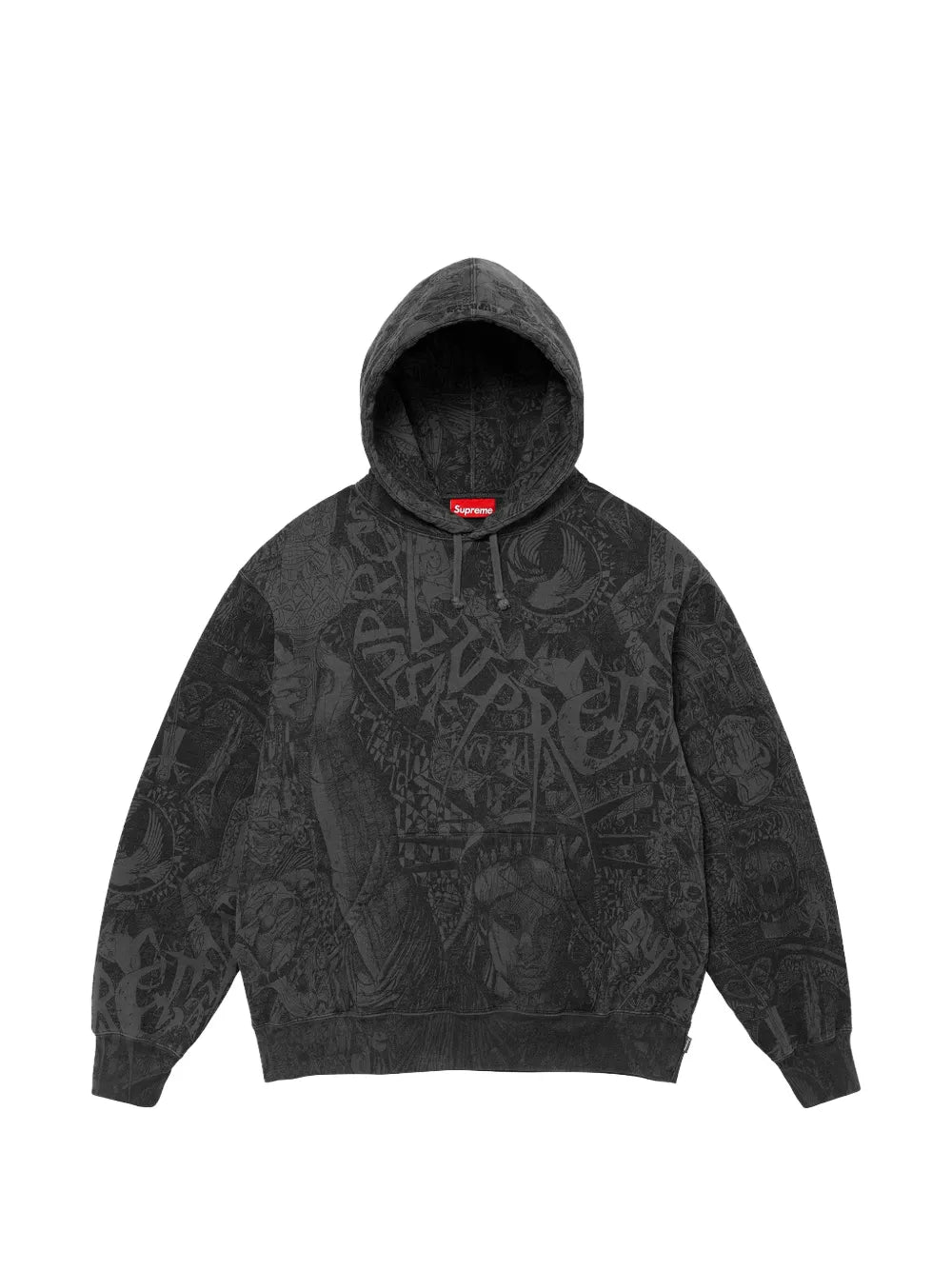 Supreme hoodie con motivo Liberty - Negro - imagen 1