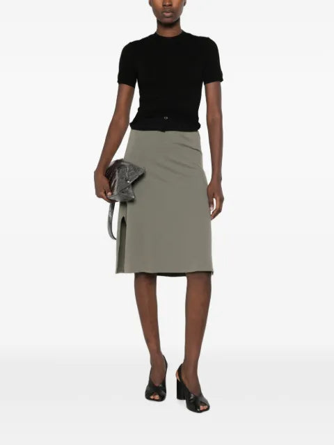 Maison Margiela playera con cuello redondo - imagen 2