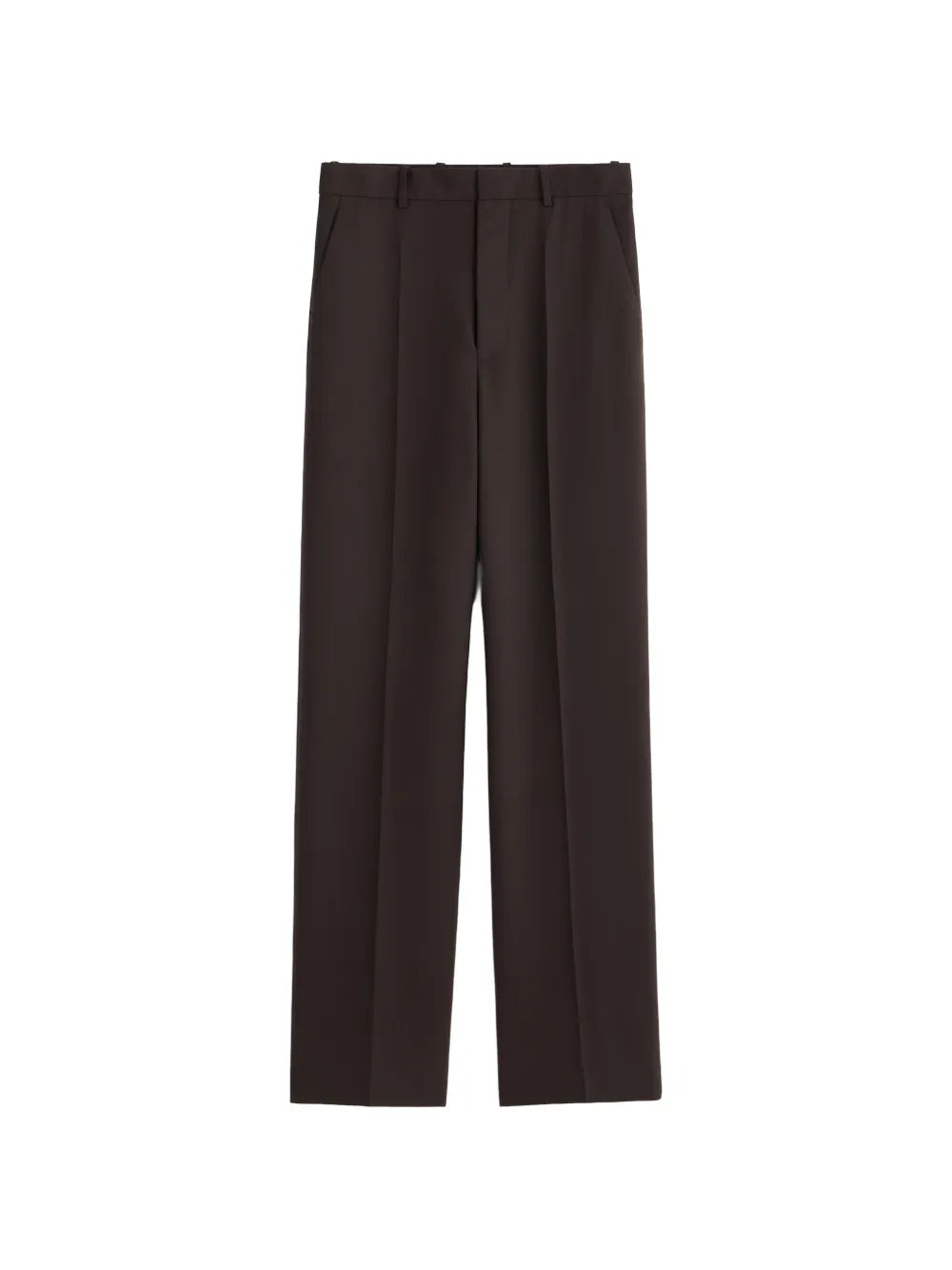 Maison Margiela pantalones de vestir de lana - Marrón - imagen 1