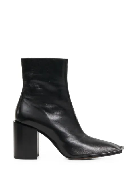 Maison Margiela botines con puntera cuadrada - Negro - vista 1