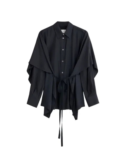 Maison Margiela camisa estilo capa con botones - imagen 1