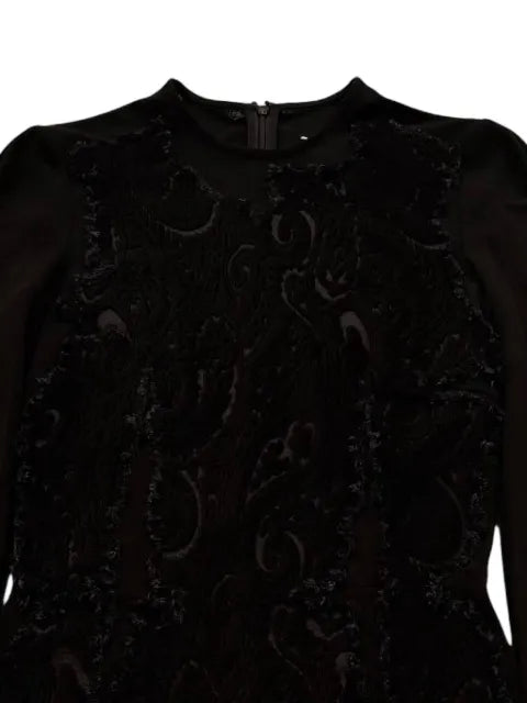 Maison Margiela top con encaje de cachemira - imagen 2