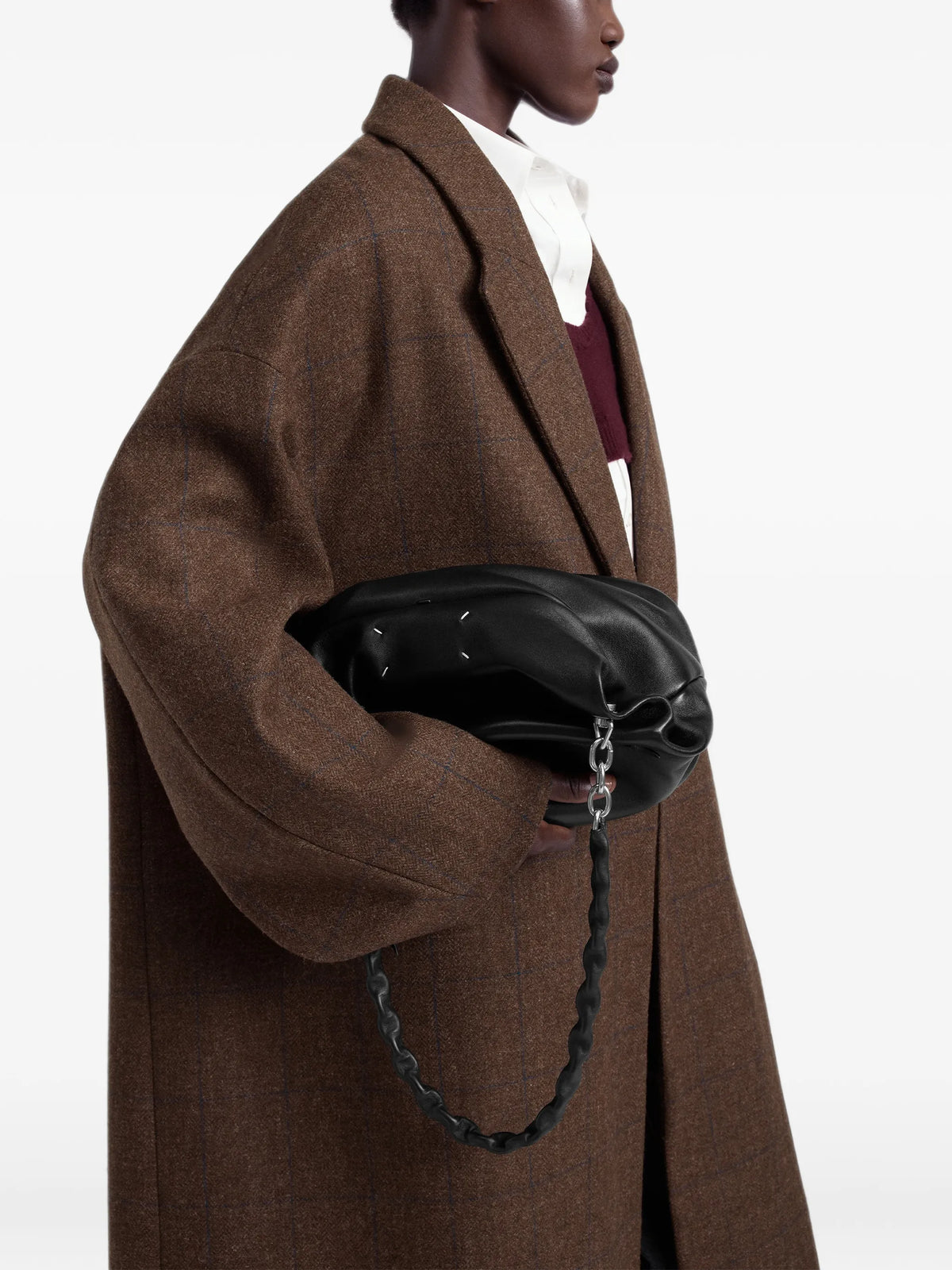 Maison Margiela bolsa Link mediana - Negro - imagen 2