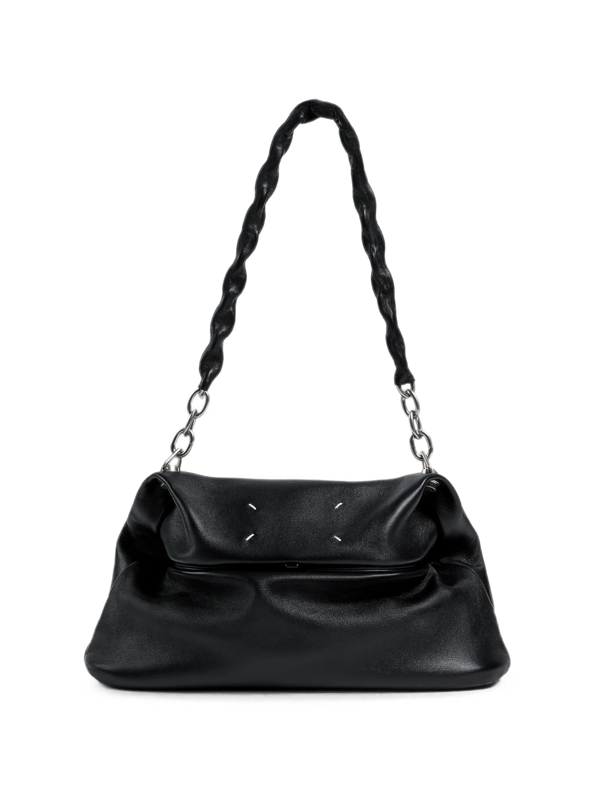 Maison Margiela bolsa de hombro Link pequeña - Negro - imagen 1