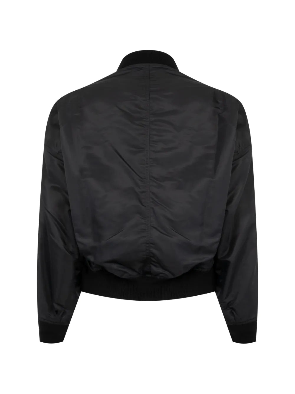 Maison MIHARA YASUHIRO chaqueta stadium combinada de delantero y espalda - negro