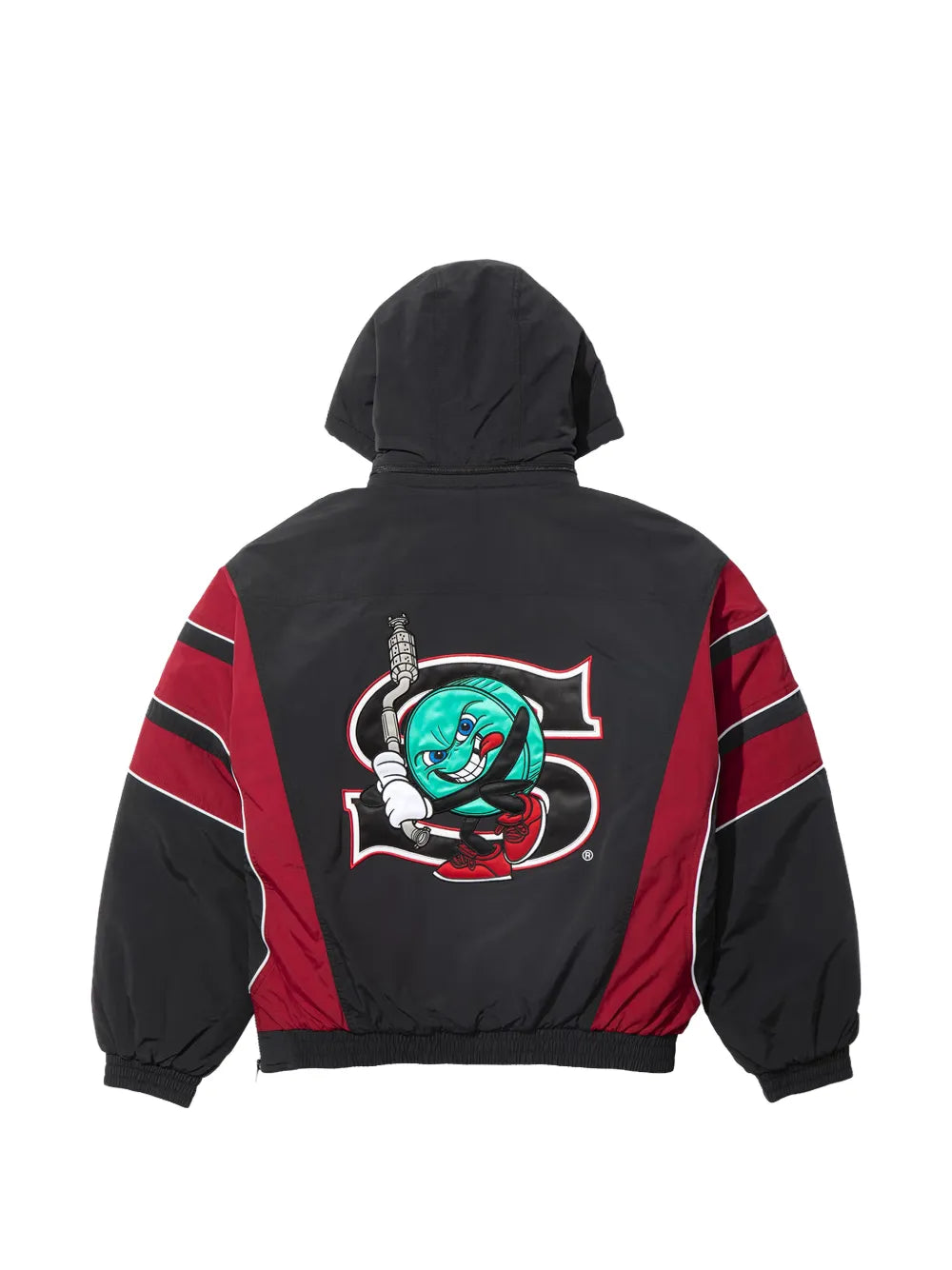 Supreme chaqueta Salem con media cremallera - Negro - imagen 2