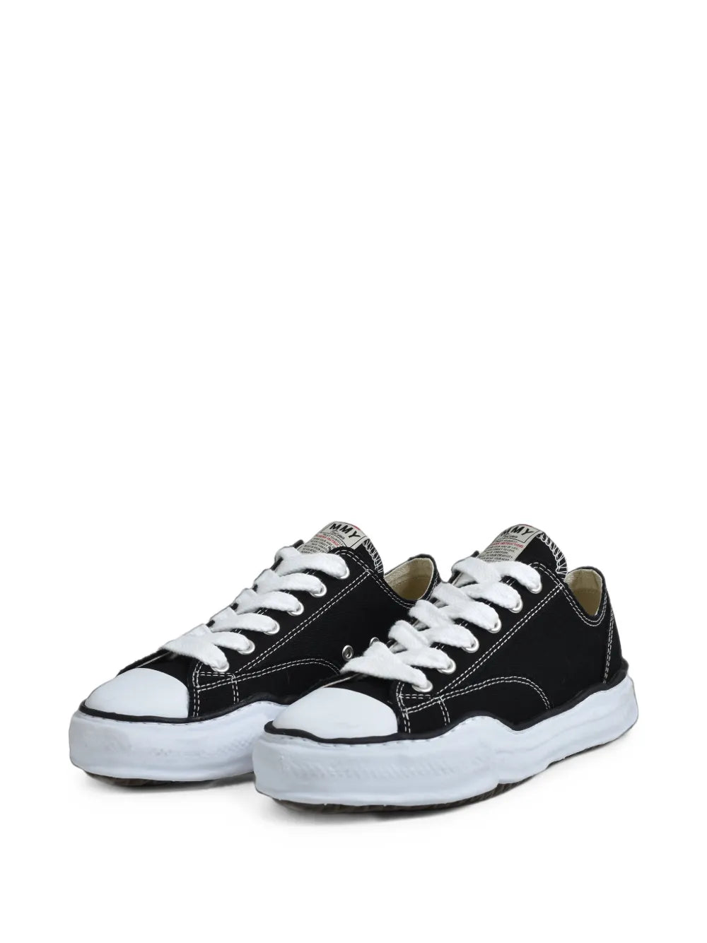 Maison MIHARA YASUHIRO zapatillas altas Peterson OG de lona - negro