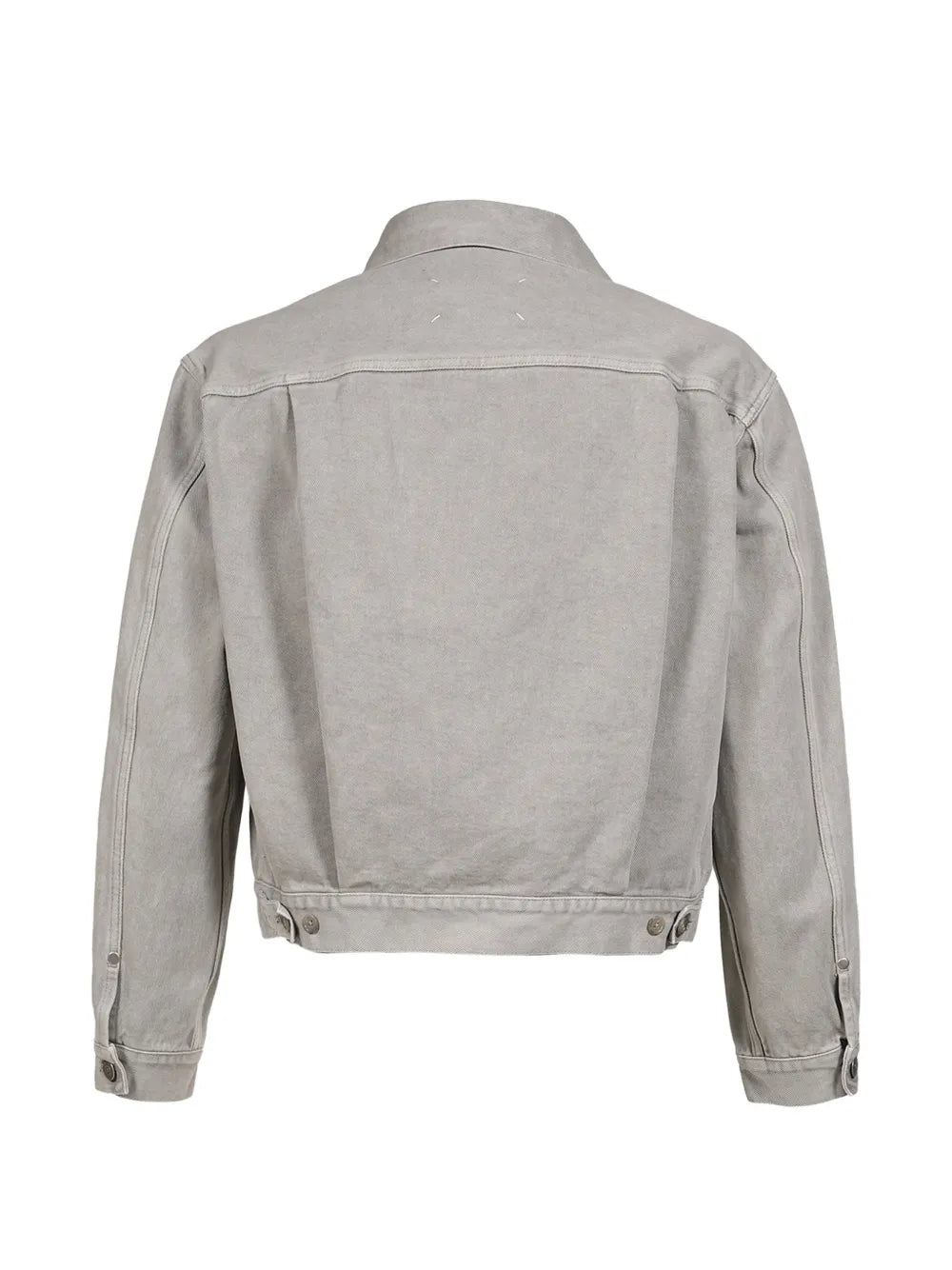Maison Margiela chamarra de mezclilla con cuatro costuras - Gris - imagen 2