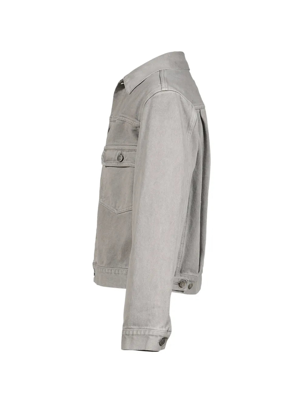 Maison Margiela chamarra de mezclilla con cuatro costuras - Gris - imagen 3