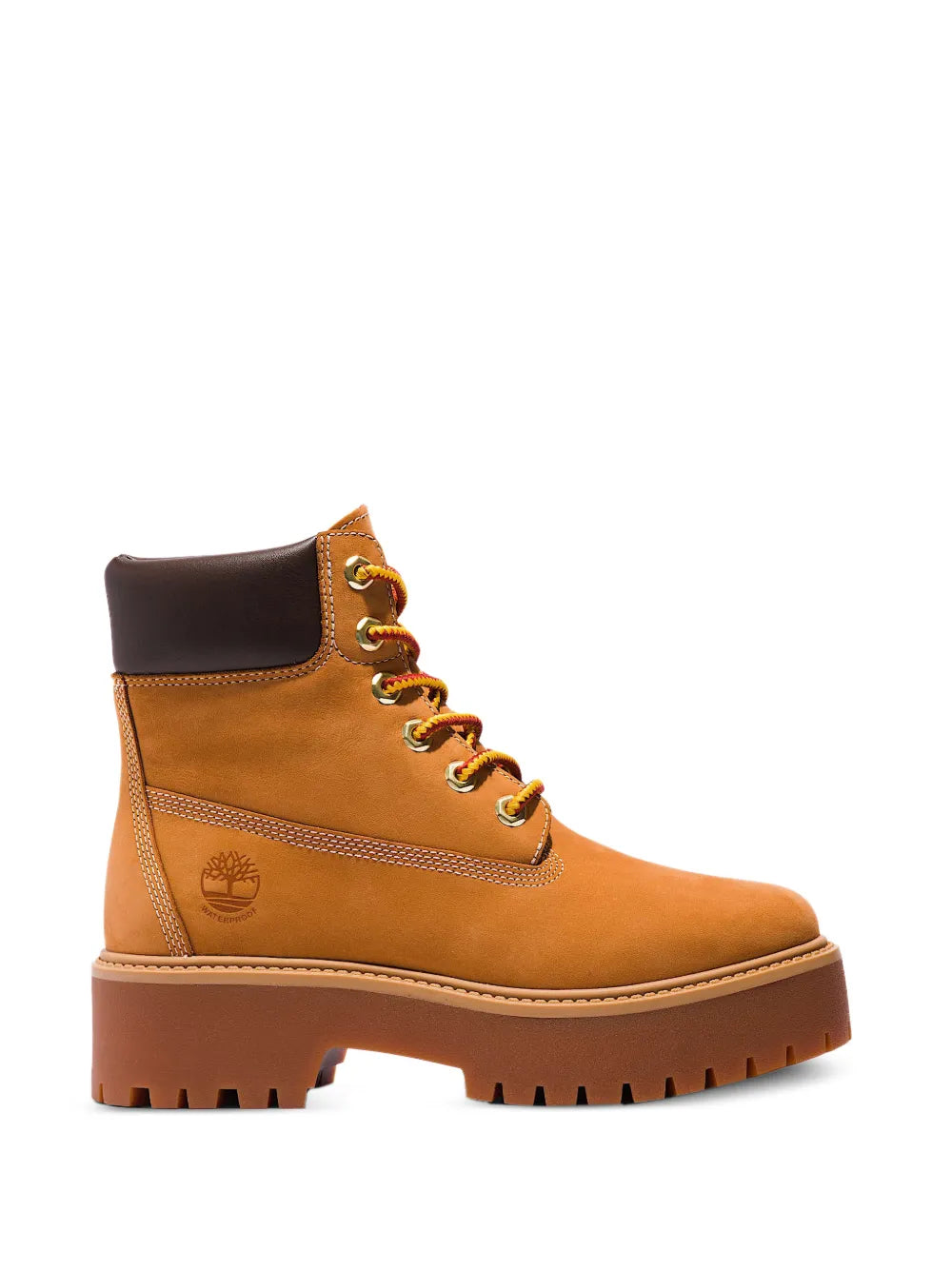 Timberland botines con plataforma y cordones