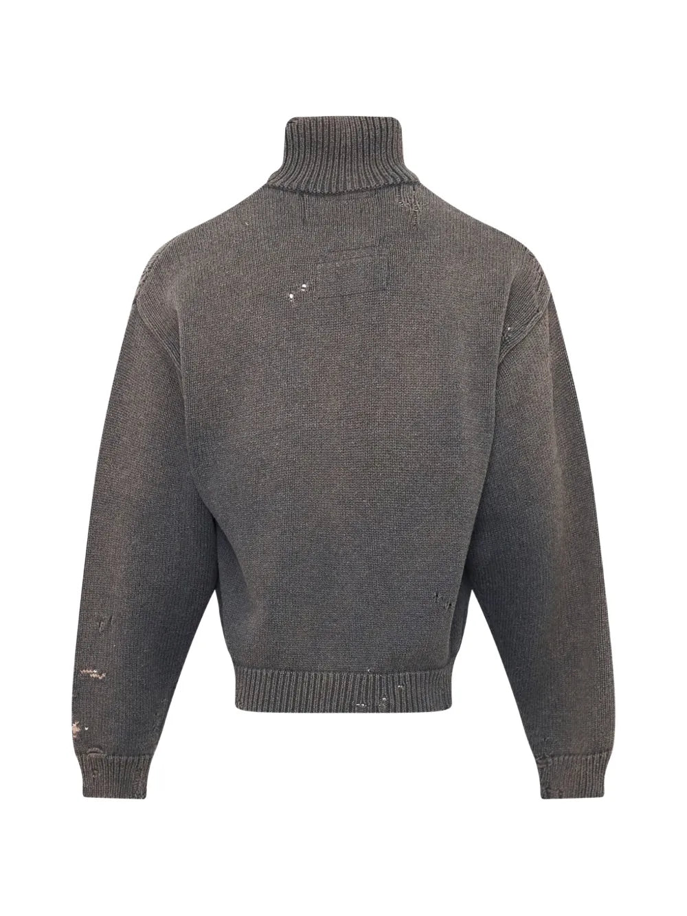 Maison MIHARA YASUHIRO cárdigan de punto con motivo de elefante en jacquard - gris