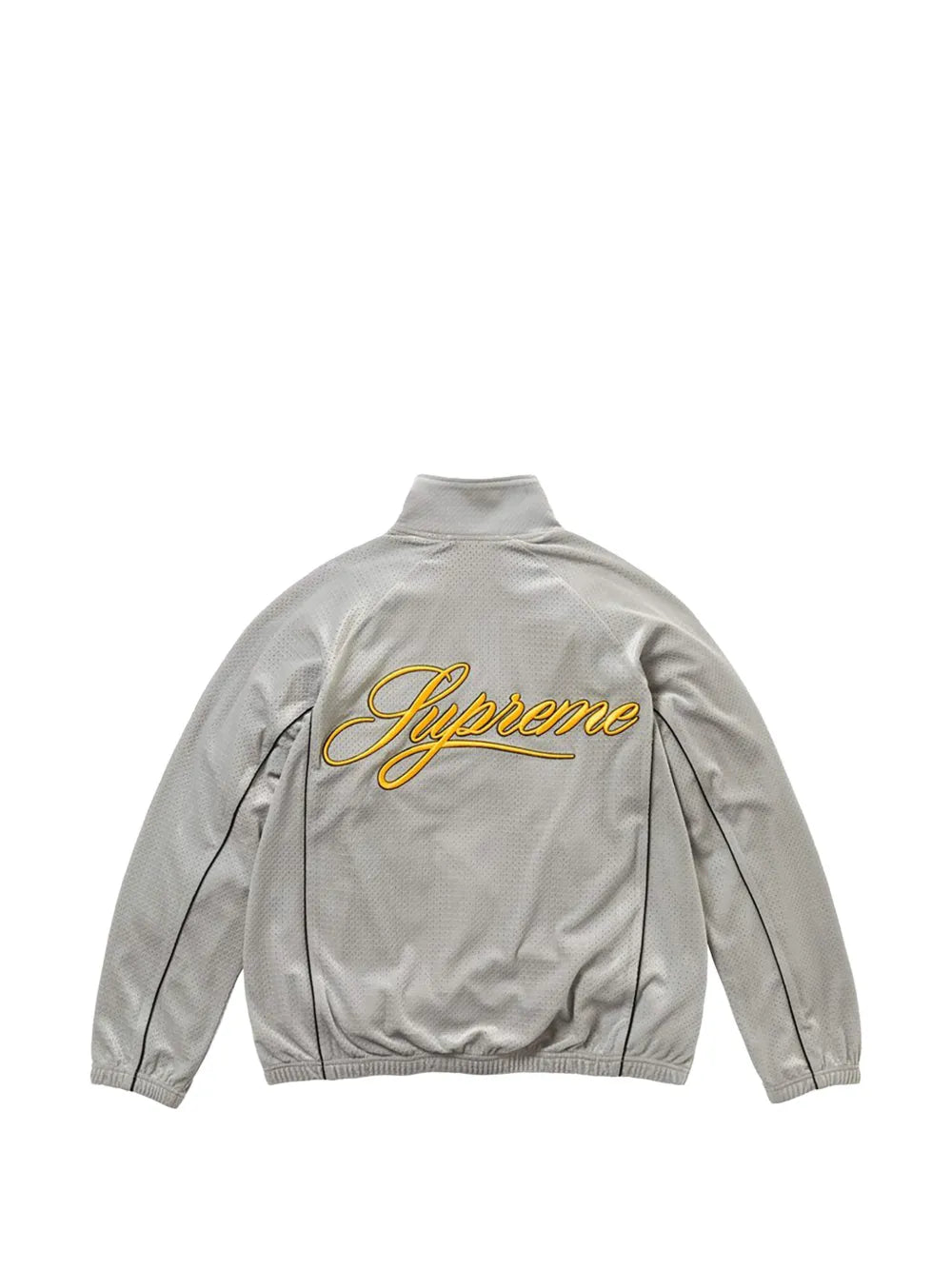 Supreme chaqueta de chándal de velour de malla - Plateado - imagen 2