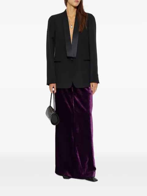 Maison Margiela falda larga de terciopelo - imagen 2