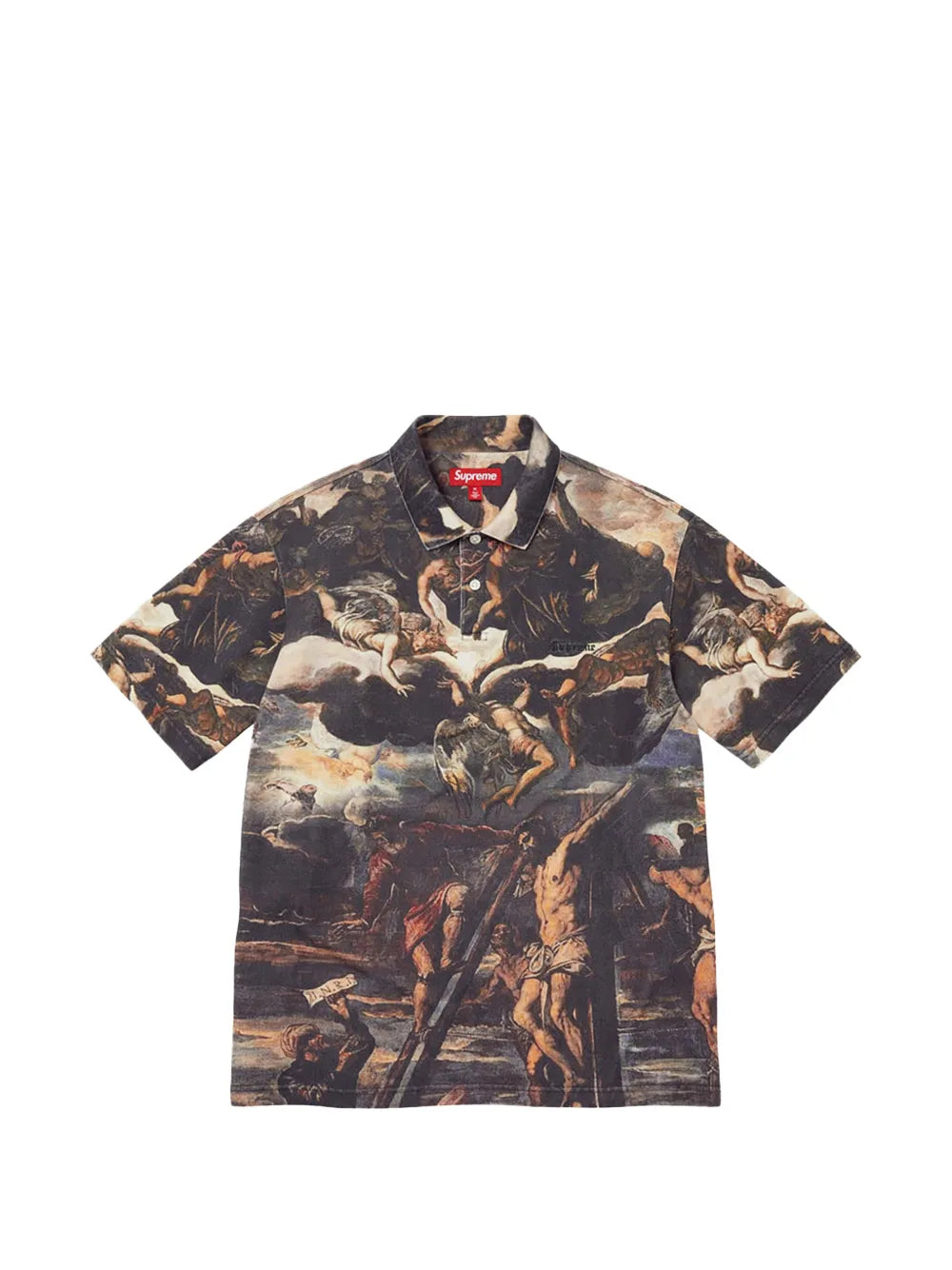 Supreme polo Crucifixion - Marrón - imagen 1
