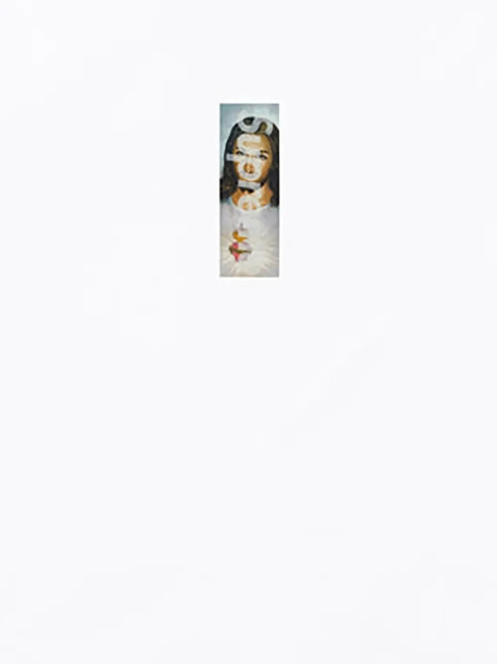 Supreme camiseta Prayer Card Box con logo - Blanco - imagen 2