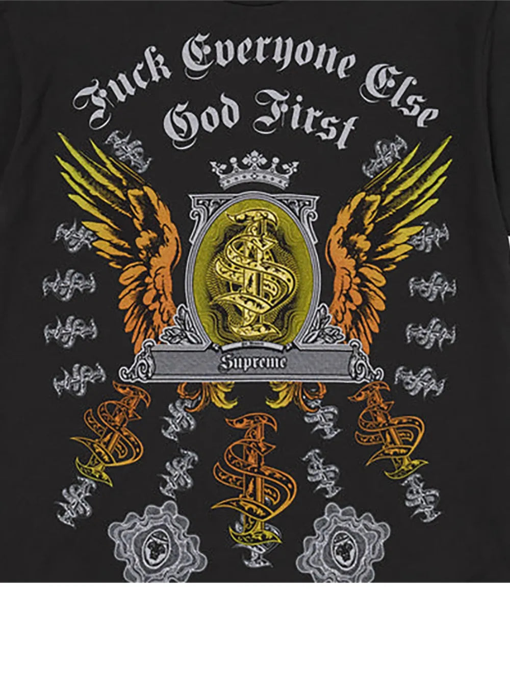 Supreme camiseta con estampado gráfico - Negro - imagen 2