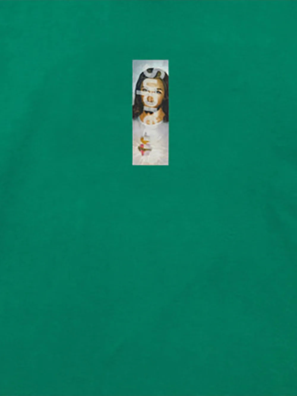 Supreme camiseta Prayer Card Box con logo - Verde - imagen 2