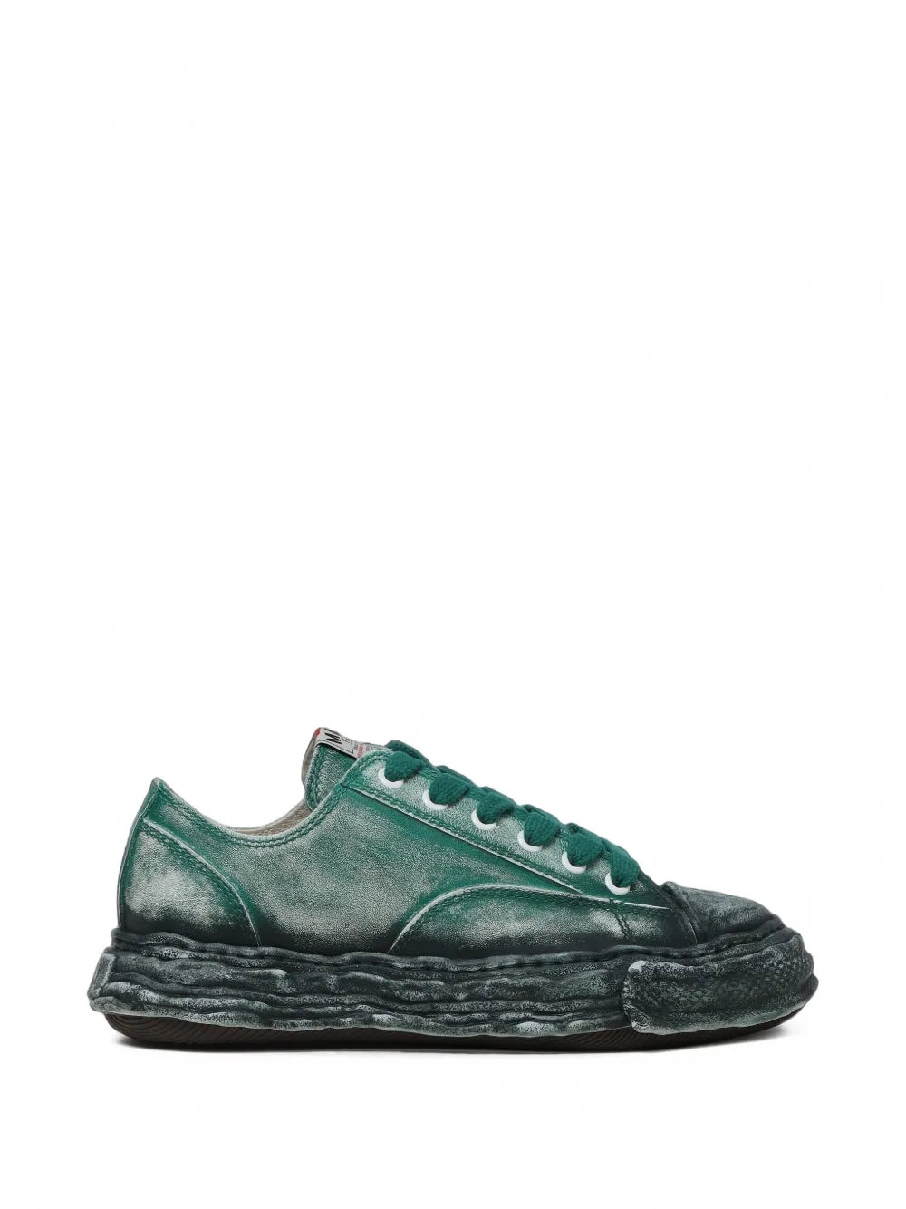 Maison MIHARA YASUHIRO zapatillas con efecto degradado - verde