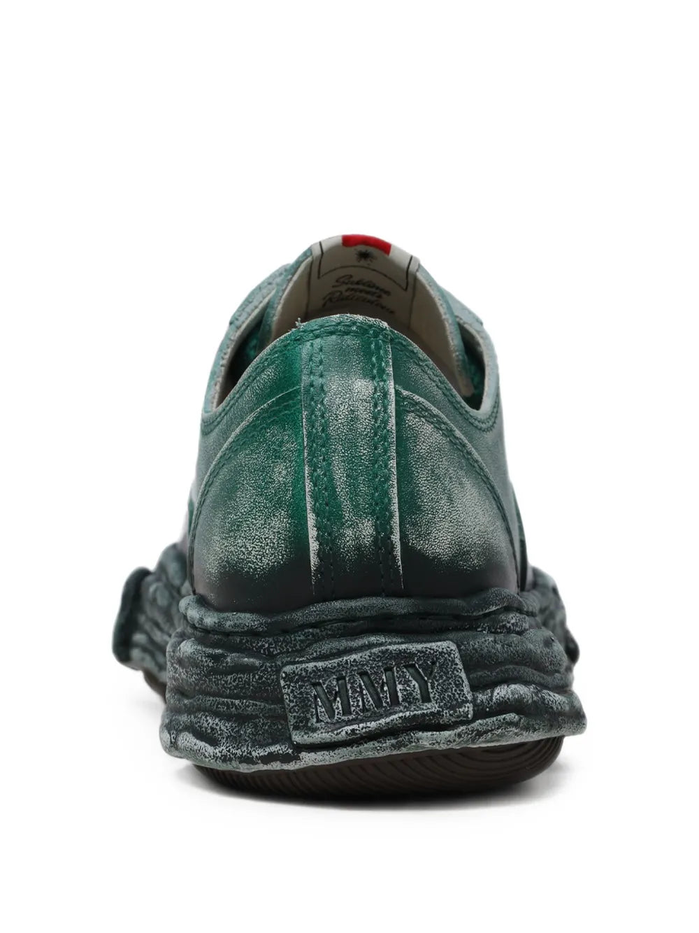 Maison MIHARA YASUHIRO zapatillas con efecto degradado - verde