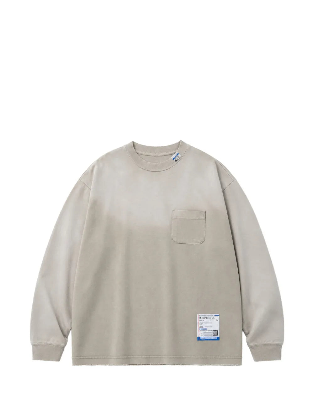 Maison MIHARA YASUHIRO playera Sun Faded Like - neutro