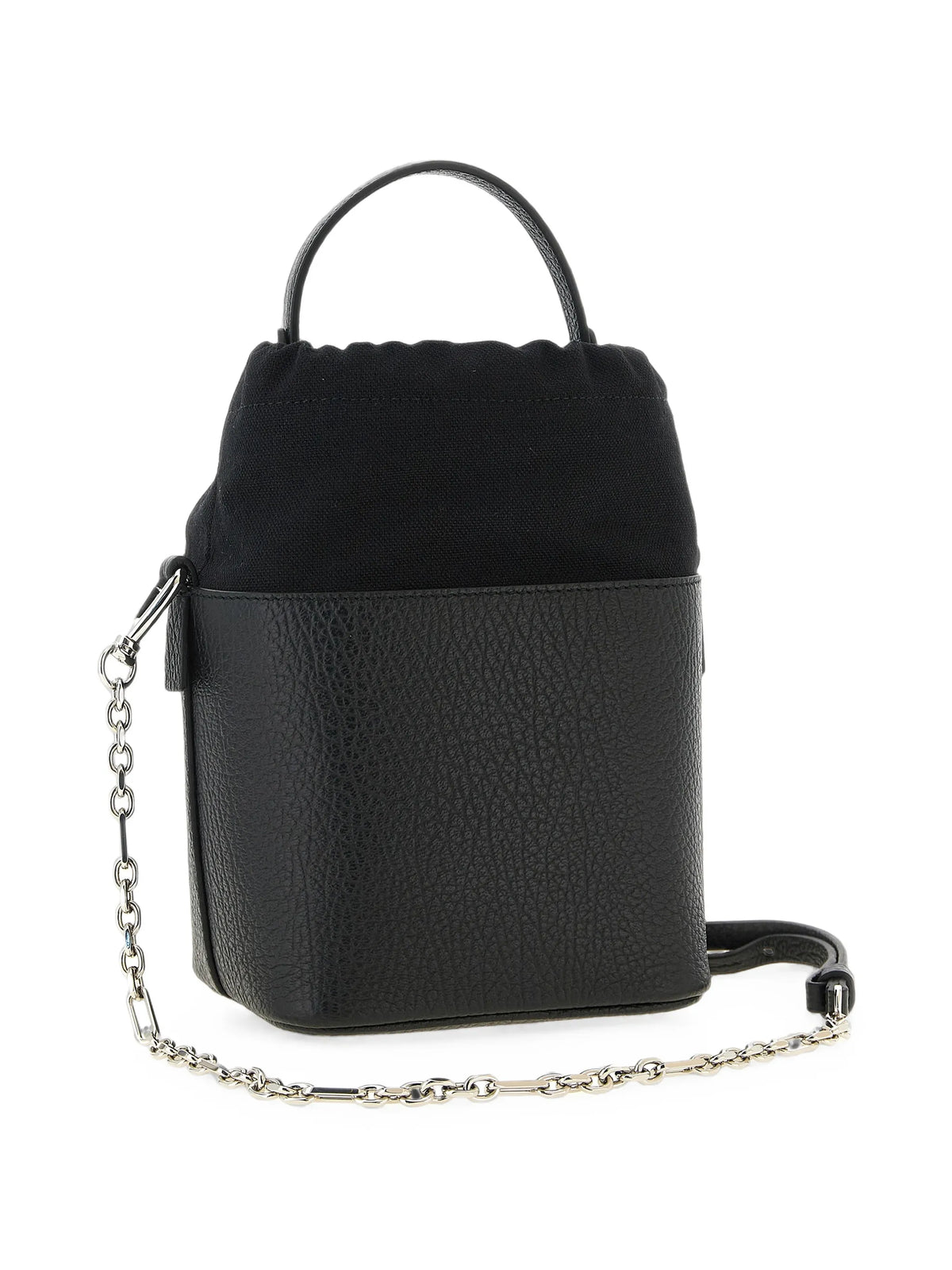 Maison Margiela bolsa bucket 5AC pequeña - Negro - imagen 2