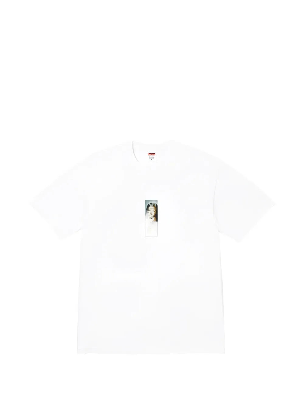 Supreme prayer card box logo t shirt - Blanco - imagen 1