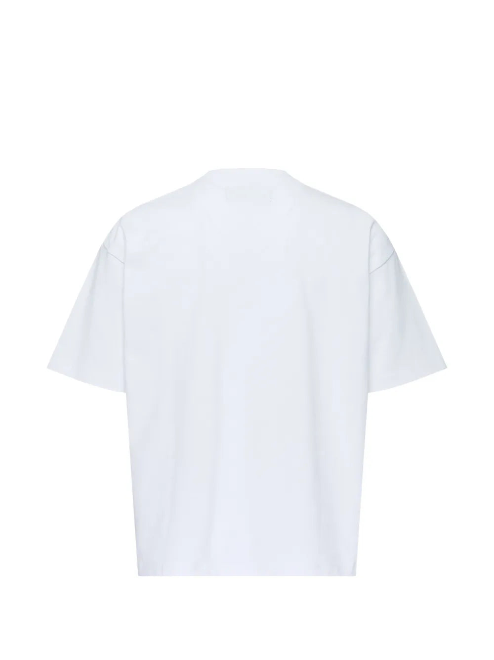 Maison MIHARA YASUHIRO playera con bolsillo en el pecho y parche del logo - blanco