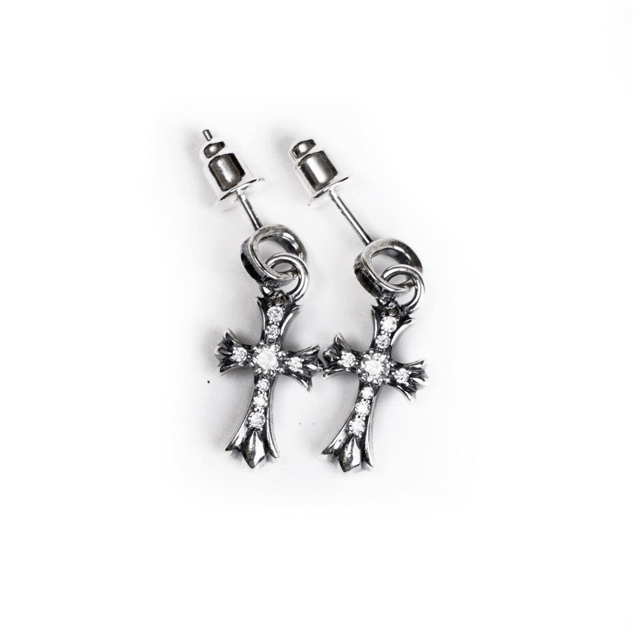 Chrome Hearts Pendientes de botón CH
