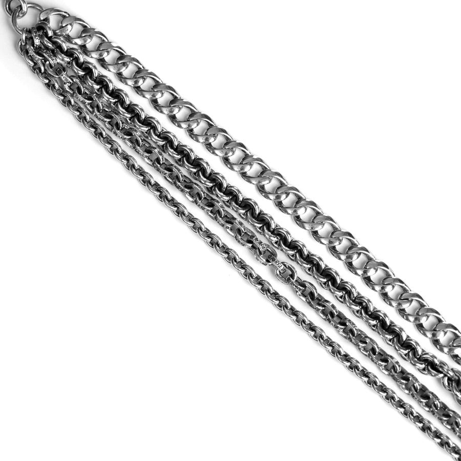 Chrome Hearts Pulsera multicadena CH