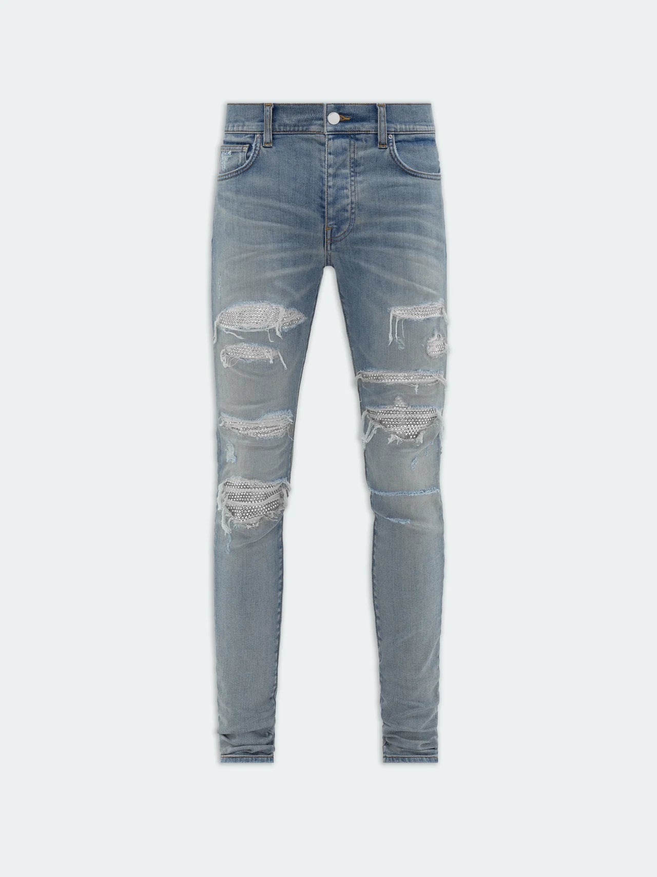 AMIRI BLEACHOUT CRYSTAL THRASHER JEAN