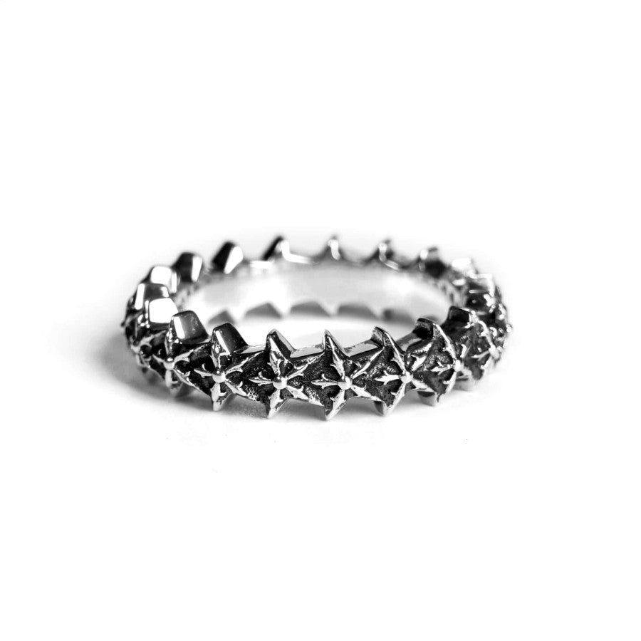 Chrome Hearts Anillo de lazo de estrella de 5 lados